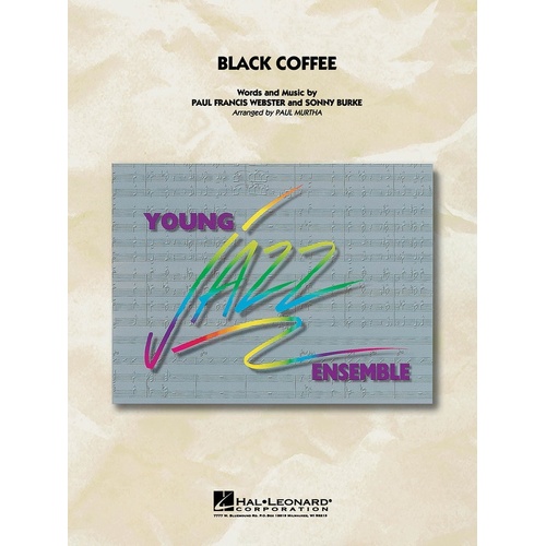 Black Coffee Junior Ensemble 3 Score/Parts