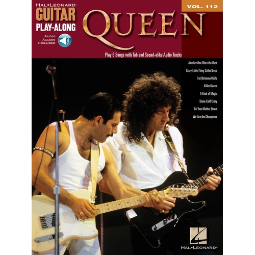 Queen Guitar Playalong V112 Book/Online Audio (Softcover Book/Online Audio)