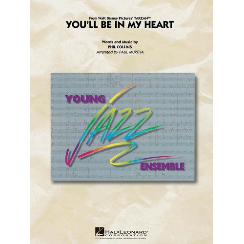 You'll Be In My Heart Junior Ensemble 3 (Music Score/Parts)