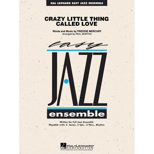 Crazy Little Thing Called Love Jazz Ensemble Arrangement