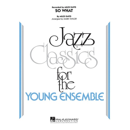 So What Junior Ensemble 3 (Music Score/Parts)