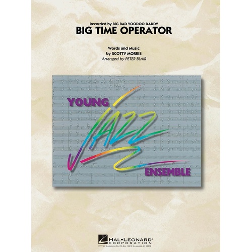 Big Time Operator Junior Ensemble 3 (Music Score/Parts)