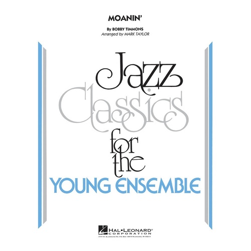 Moanin (Piano Feature) Junior Ensemble 3 (Music Score/Parts)