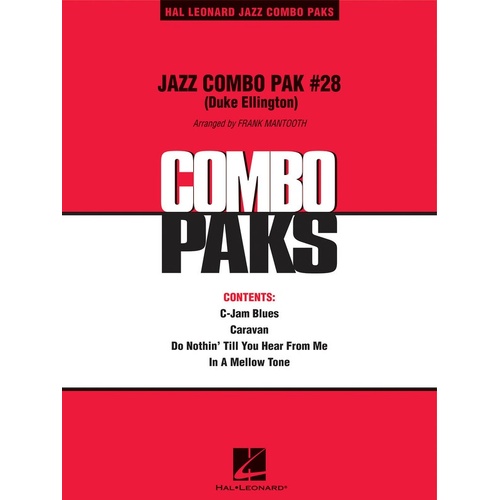 Jazz Combo Pak 28 (Duke Ellington) W/CD Jzco (Music Score/Parts/CD)