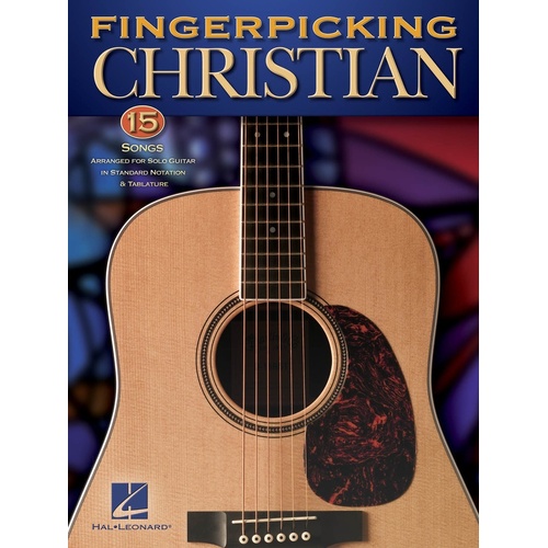 Fingerpicking Christian Guitar Solos (Softcover Book)