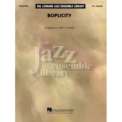 Boplicity Jel4 (Music Score/Parts)