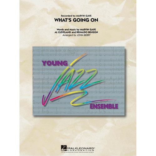 Whats Going On Junior Ensemble 3 (Music Score/Parts)