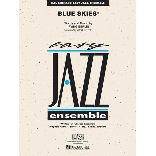 Blue Skies Junior Ensemble 2 (Music Score/Parts/CD)
