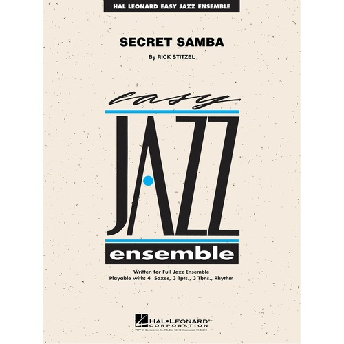 Secret Samba Junior Ensemble 2 (Music Score/Parts/CD)