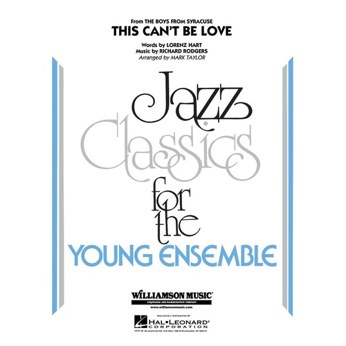 This Cant Be Love Junior Ensemble 3 Score/Parts (Pod) (Music Score/Parts)