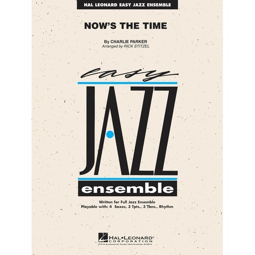 Nows The Time Junior Ensemble 2 (Music Score/Parts/CD)