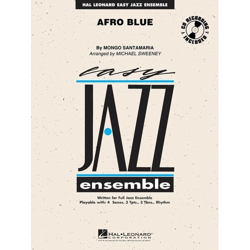 Afro Blue - Easy Jazz Ensemble Grade 2 by Hal Leonard