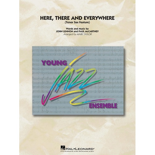Here There Everywhere Junior Ensemble 3 (Music Score/Parts)