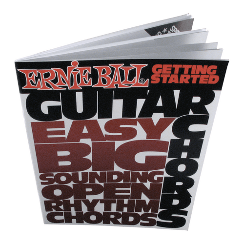 Ernie Ball Guitar chord book