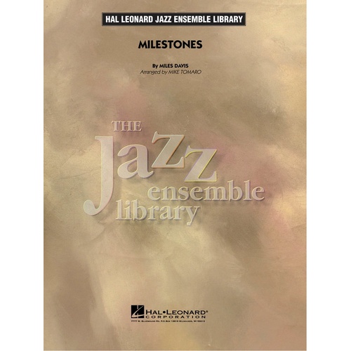 Milestones Jel4 Score/Parts (Pod) (Music Score/Parts)