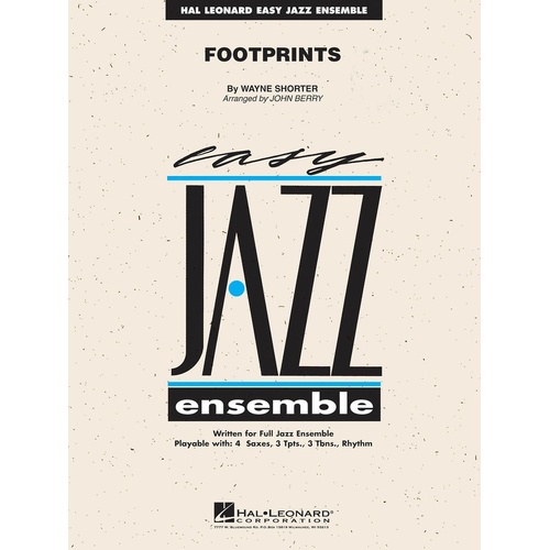 Footprints Junior Ensemble 2 (Music Score/Parts/CD)