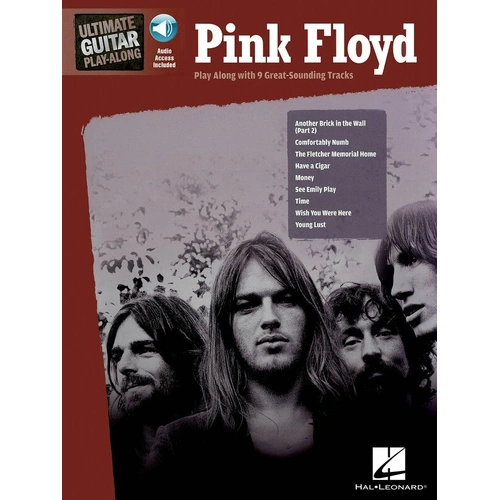 Pink Floyd - Ultimate Guitar Play-Along Book with Online Audio Tracks