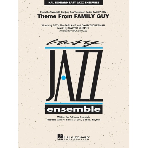 Theme From Family Guy Junior Ensemble 2 (Music Score/Parts/CD)