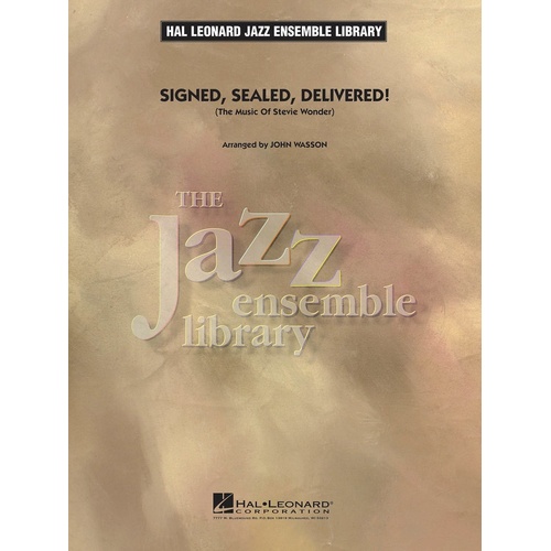 Signed Sealed Delivered (Stevie Wonder Med)Jel4 (Music Score/Parts)