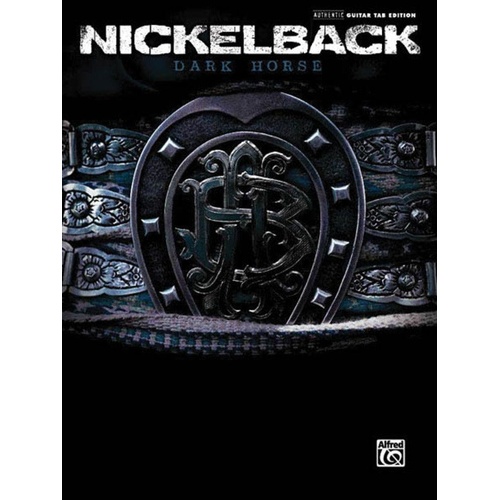 Nickelback - Dark Horse Guitar Tab, 86 Pages, Alfred Music, Guitar Recorded Version