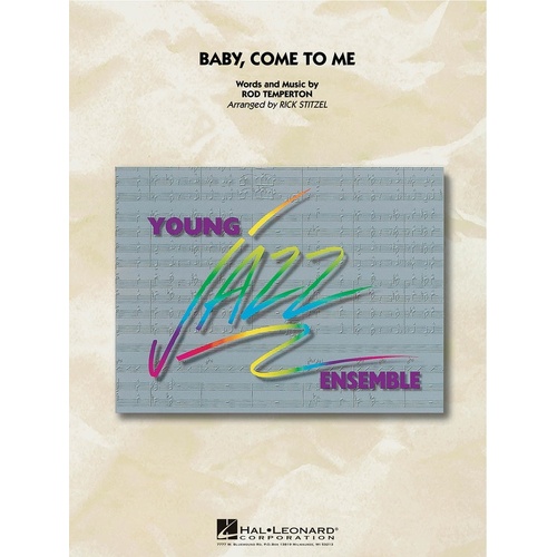 Baby Come To Me Junior Ensemble 3 (Music Score/Parts)