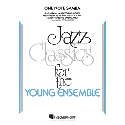 One Note Samba Junior Ensemble 3 (Music Score/Parts)