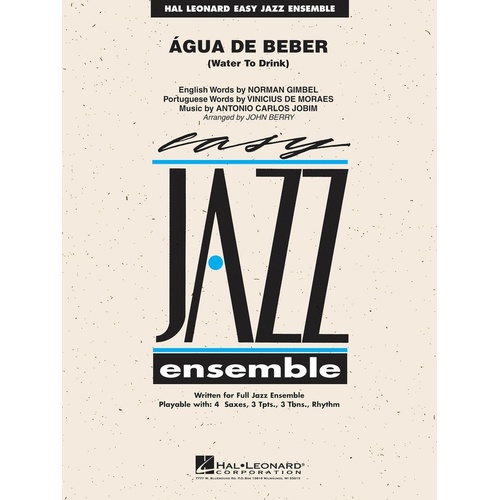Agua De Beber Junior Ensemble 2 (Music Score/Parts/CD)
