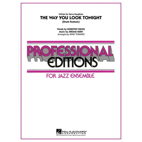 The Way You Look Tonight (Drum Feature) Pe5 (Music Score/Parts)