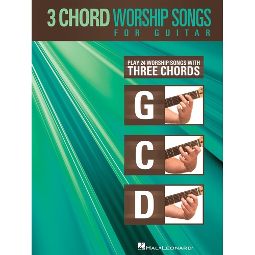 3 Chord Worship Songs For Guitar (Softcover Book)