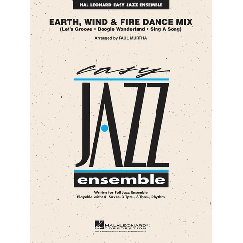 Earth Wind and Fire Dance Mix Junior Ensemble 2 (Music Score/Parts/CD)