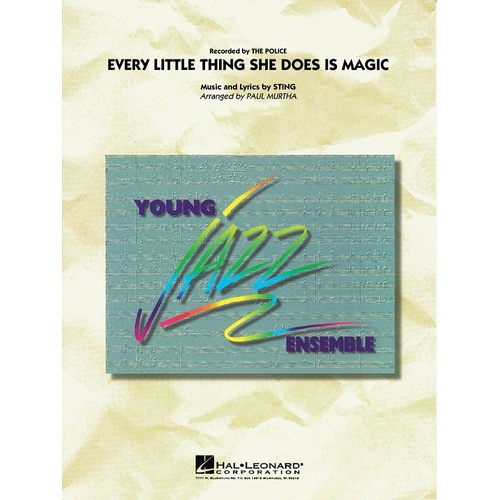 Every Little Thing She Does Is Magic Junior Ensemble 3 (Music Score/Parts)