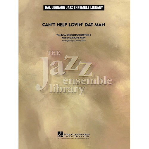 Can't Help Lovin' Dat Man Jazz Ensemble Score