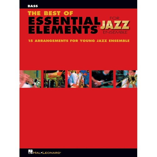 Best Of Essential Elements For Jazz Ensemble Bass (Softcover Book)