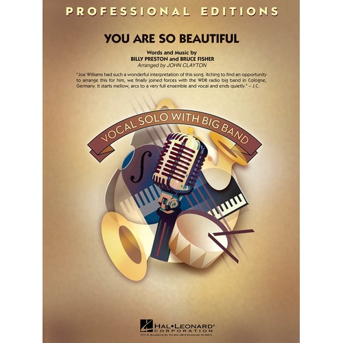 You Are So Beautiful Voje5 (Key C D Flat) (Music Score/Parts)