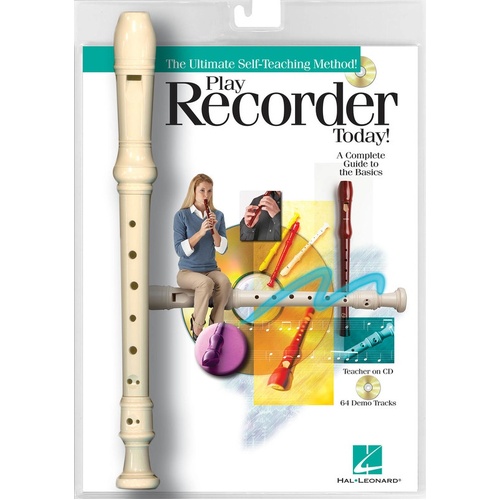 Play Recorder Today Book/CD With Recorder (Package)