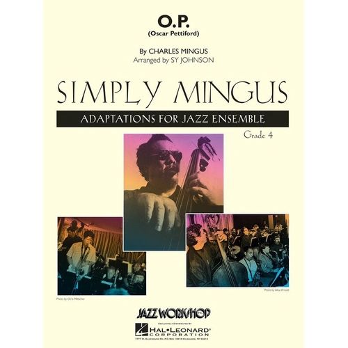 Oscar Pettiford Jazz Chart for Ensemble - Simply Mingus Series