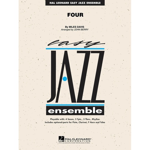 Four Junior Ensemble 2 (Music Score/Parts/CD)