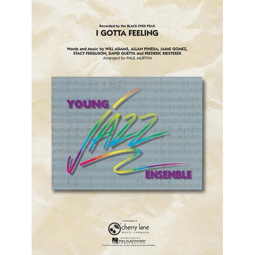 I Gotta Feeling Junior Ensemble 3 (Music Score/Parts)