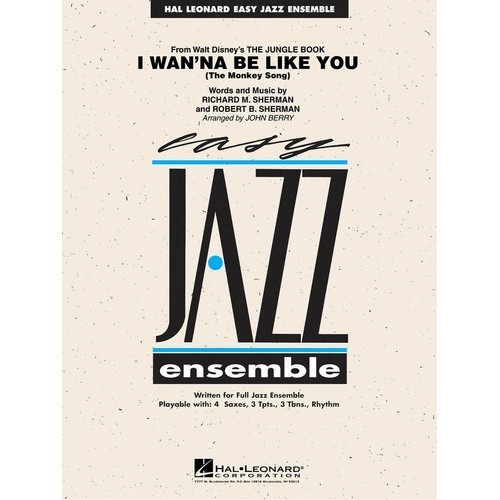 I Wanna Be Like You (The Monkey Song) Junior Ensemble 2 (Music Score/Parts)