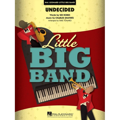 Little Big Band Jazz Ensemble - Undecided 3-4 (Music Score/Parts)