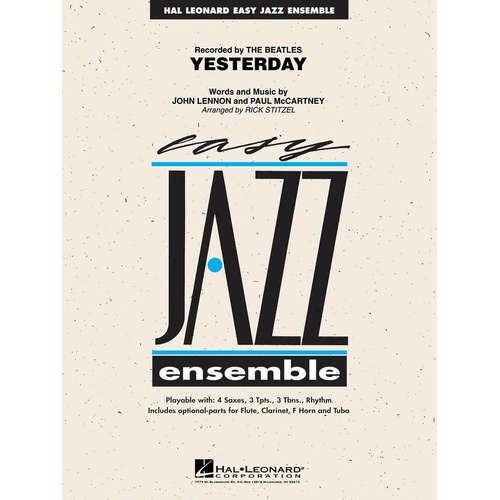 Yesterday EJE2 Jazz Ensemble Arrangement