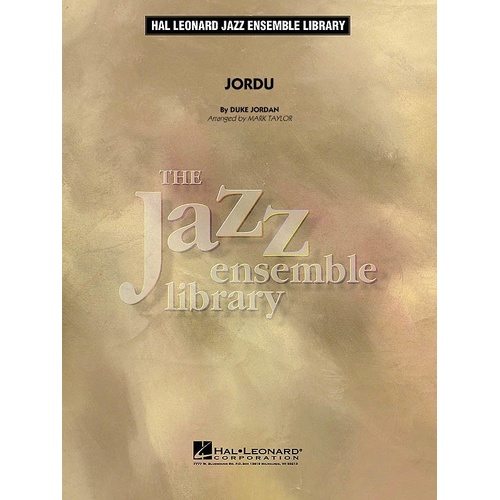 Jordu Jazz Ensemble Arrangement by Mark Taylor
