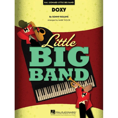 Little Big Band Jazz Ensemble - Doxy 3-4 (Music Score/Parts)