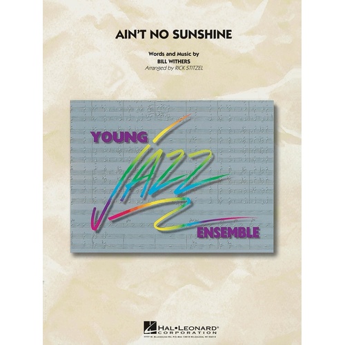 Aint No Sunshine Junior Ensemble 3 (Music Score/Parts)
