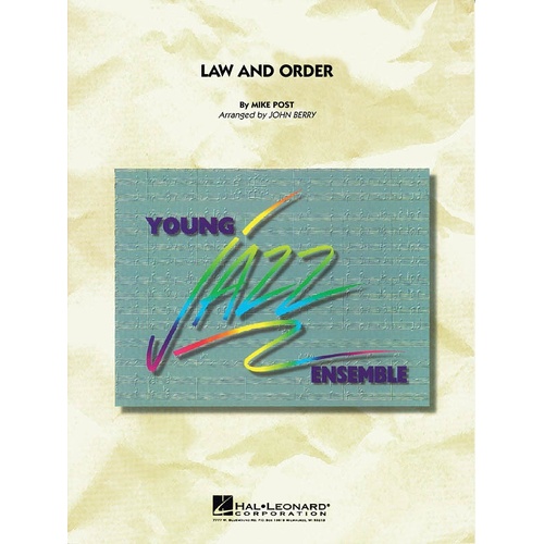 Law And Order Junior Ensemble 3 (Music Score/Parts)