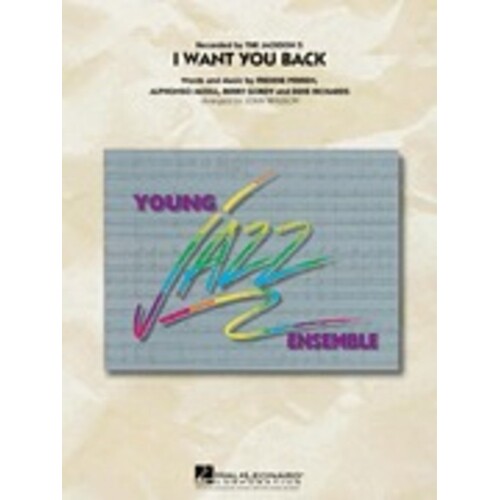 I Want You Back Yje3 Score Only