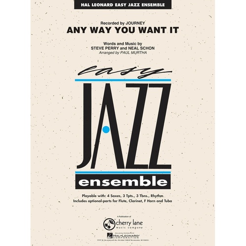 Any Way You Want It Junior Ensemble 2 