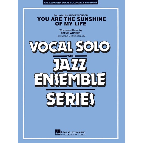 You Are The Sunshine Of My Life Key C VoJunior Ensemble 3-4 (Music Score/Parts)