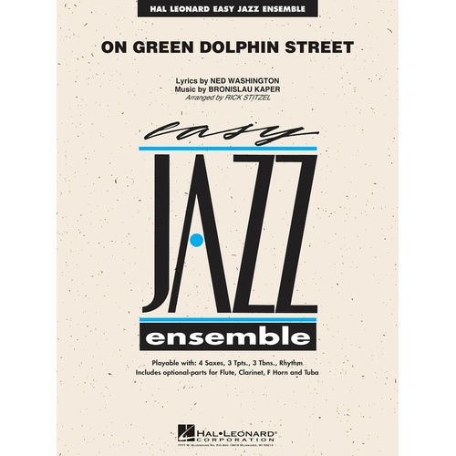 On Green Dolphin St Junior Ensemble 2 (Music Score/Parts/CD)