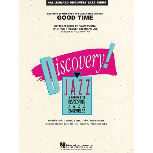 Good Time Jazz Ensemble Arrangement by John Berry